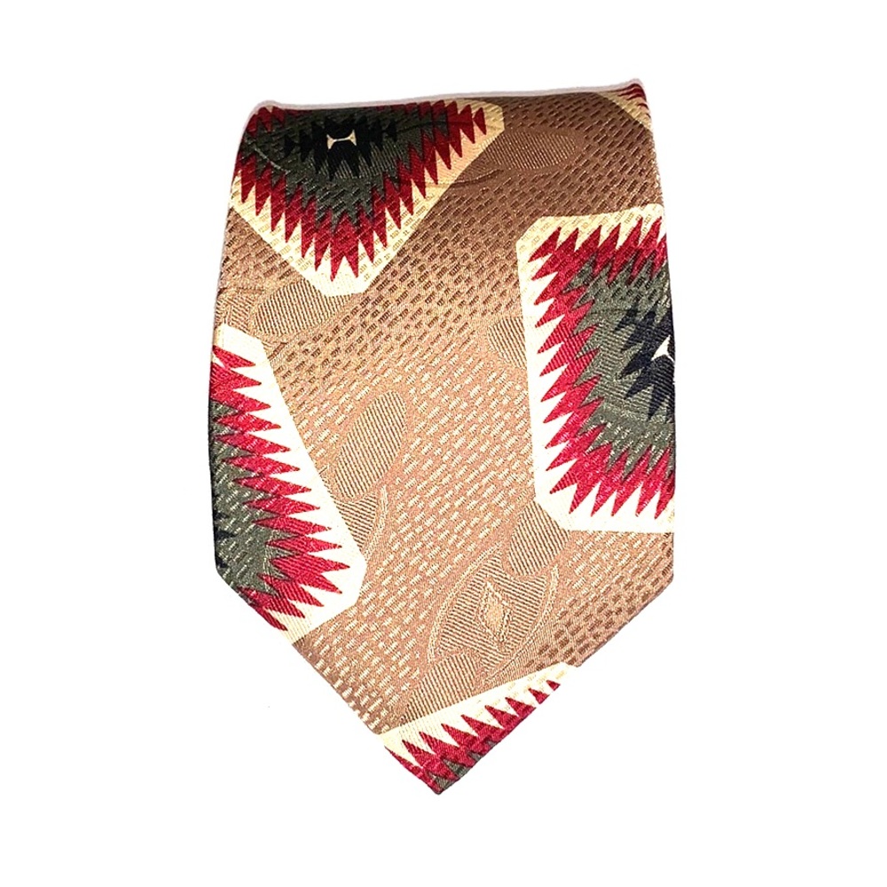 Talbott Studio Patterned Silk Tie NWOT